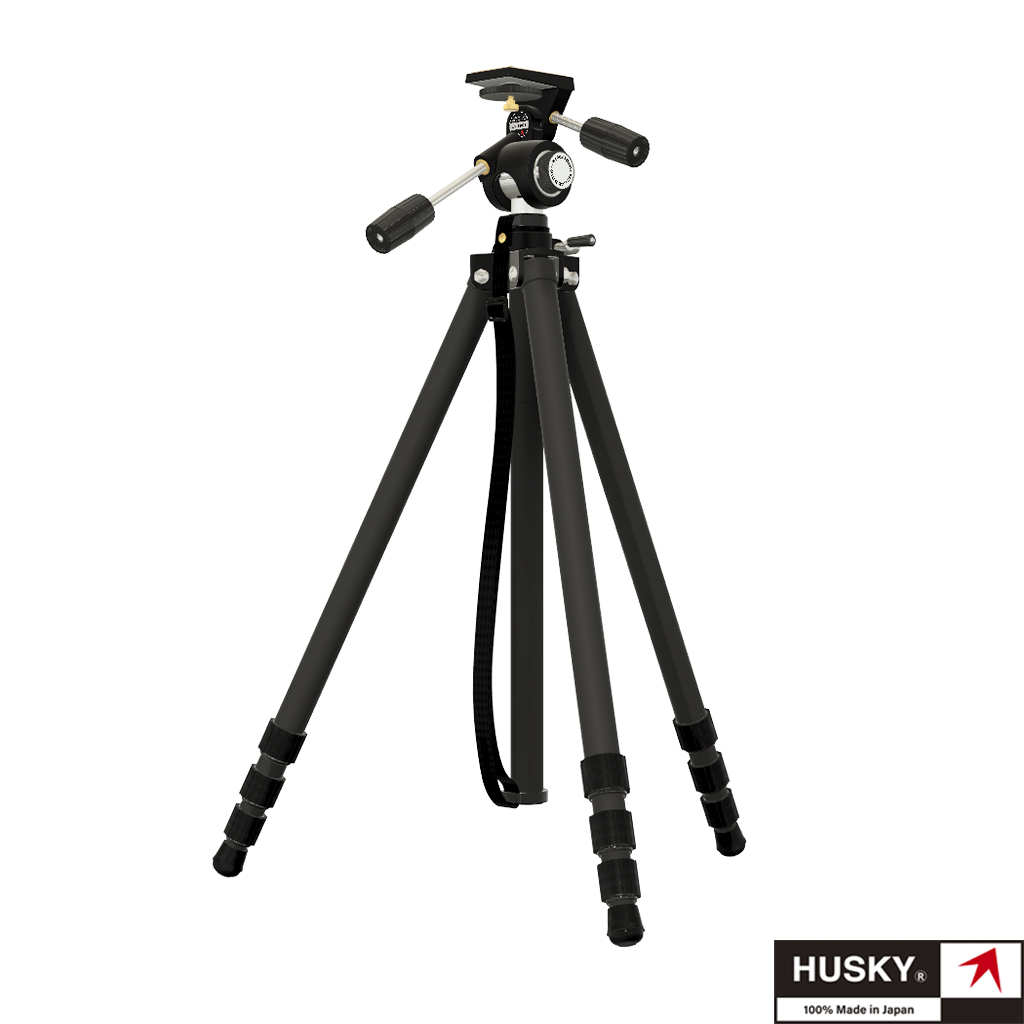 スタジオJin / 【HUSKY】ハスキーヘッド一体型三脚4段