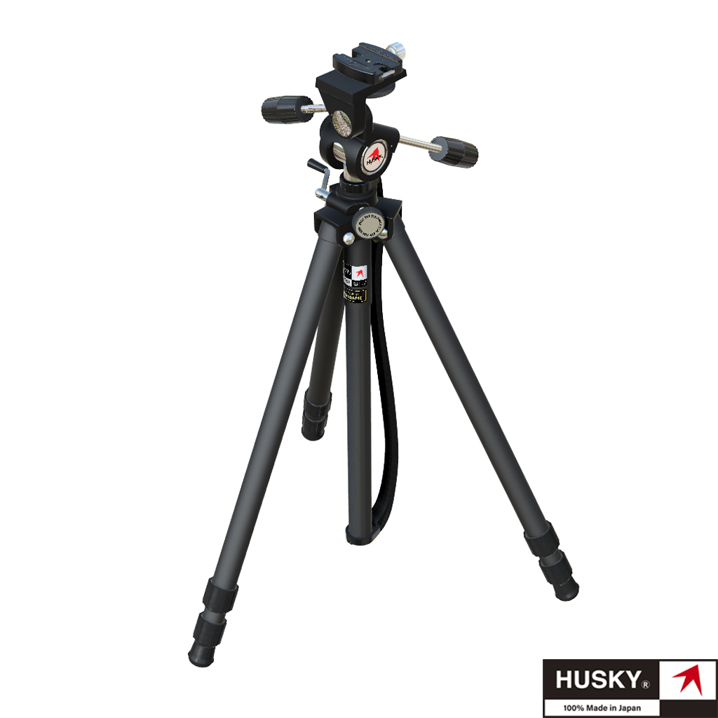 スタジオJin / 【HUSKY】ハスキー ヘッド一体型三脚3段 KIRK Model
