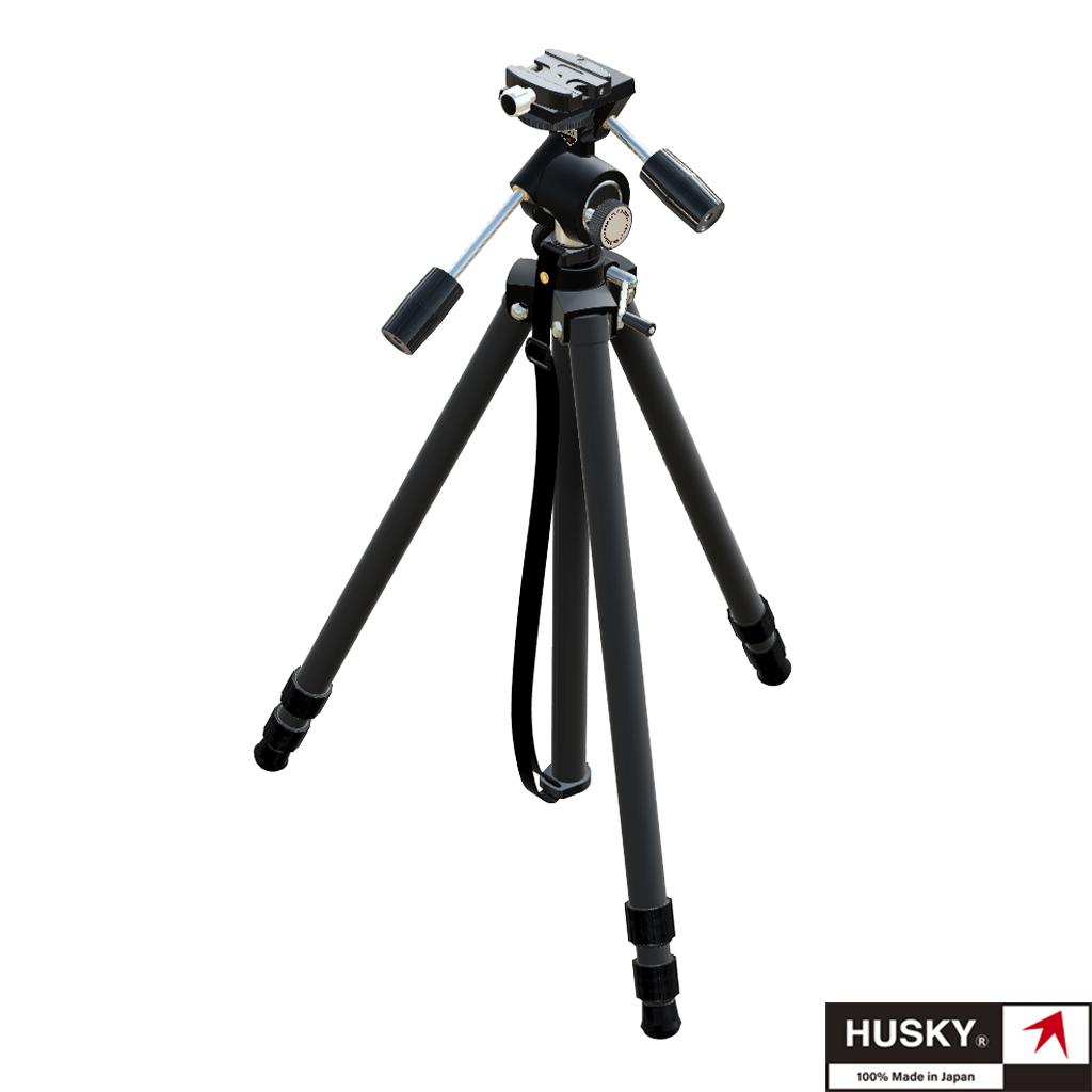 スタジオJin / 【HUSKY】ハスキー ヘッド一体型三脚3段 KIRK Model