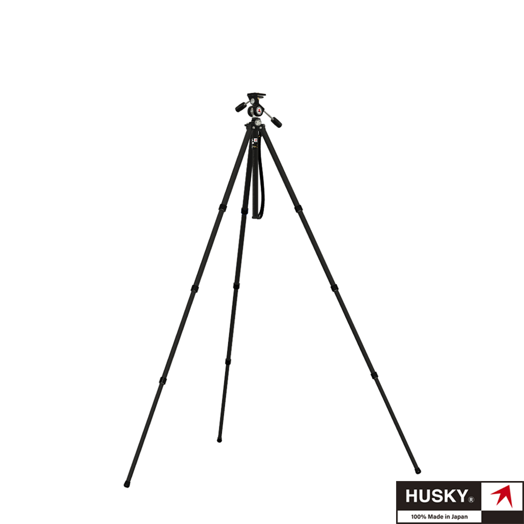 スタジオJin / 【HUSKY】ハスキーヘッド一体型三脚4段