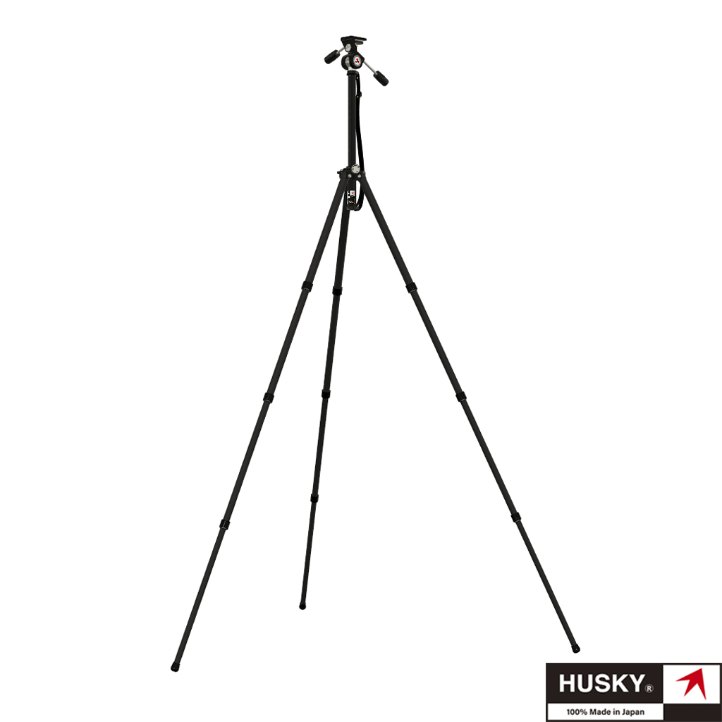 スタジオJin / 【HUSKY】ハスキーヘッド一体型三脚4段