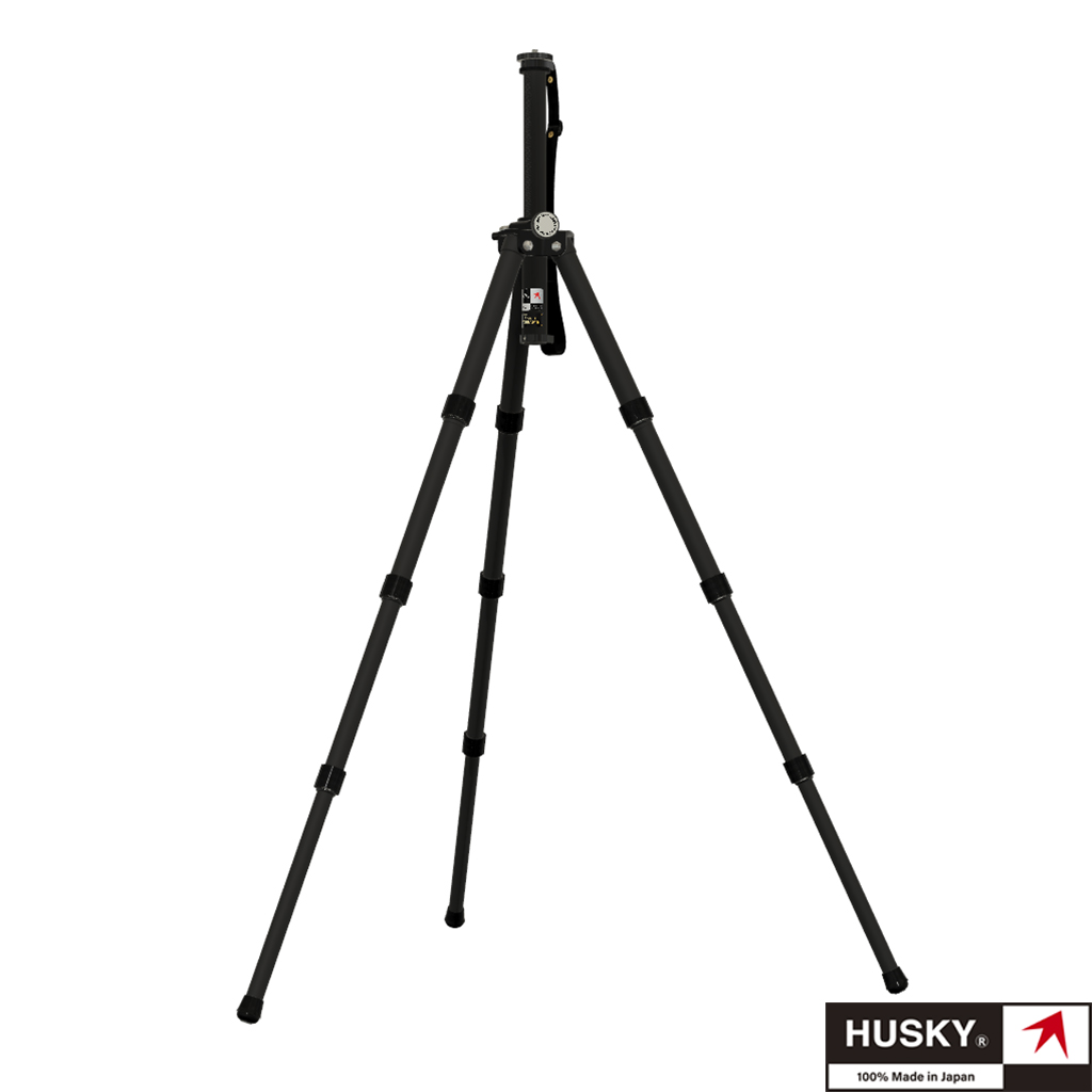 スタジオJin / 【HUSKY】ハスキーヘッド分離型三脚ショート4段(脚部