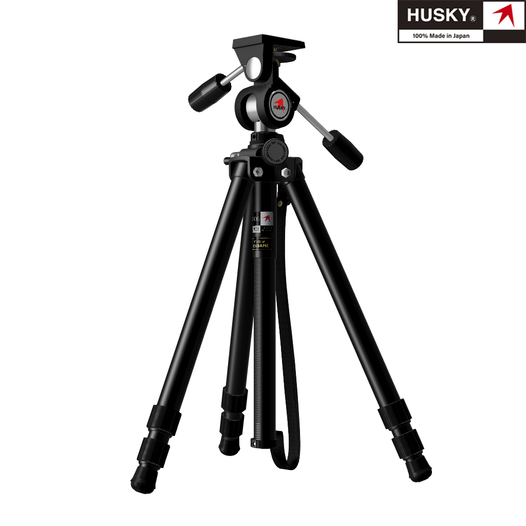 スタジオJin / 【HUSKY】ハスキーヘッド一体型三脚セミショート3段